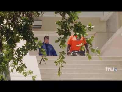 Texting and tumbling