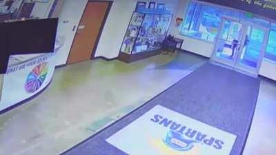 Security Camera footage here shows Alec Mckinney and Devon Erickson coming to school with guns in their backpack and guitar case, before they came to school they were both at Ericksons home doing cocaine and retrieving the guns, they both parted ways in t