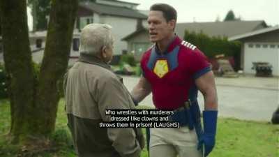 Peacemaker talks about Batman!