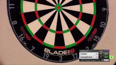 17-year-old Luke Littler hits a 9 darter in the Premier League final and goes on to win the damn thing on his debut. 