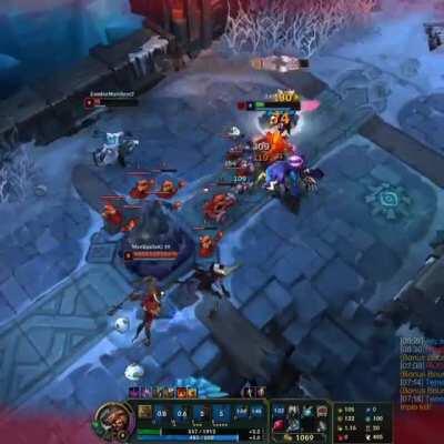 Udyr is not okay. (ARAM 1v5 Penta)