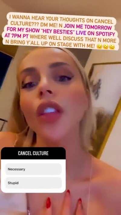 That titty just wanted to come out and play. 😫 (IG story)