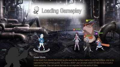 I keep seeing this weird shark girl around