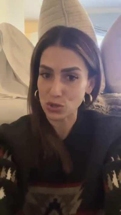 She warned us. She's not going to shut up.