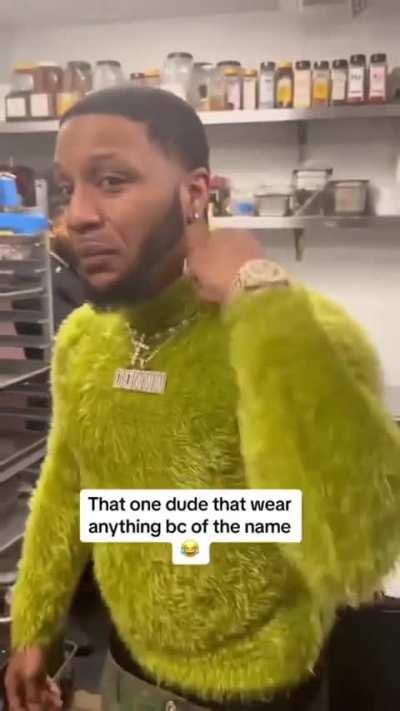 Mf look like he bouta steal christmas from his hood 😭