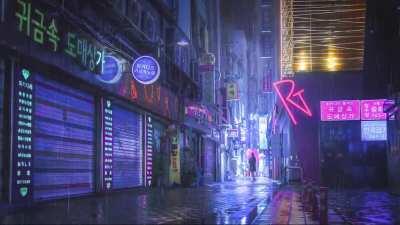 Seoul Alley - collab project between me and Noealz