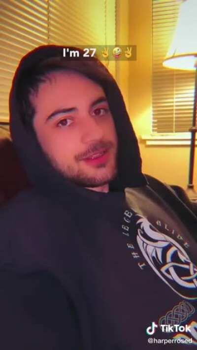 Something tells me he's right