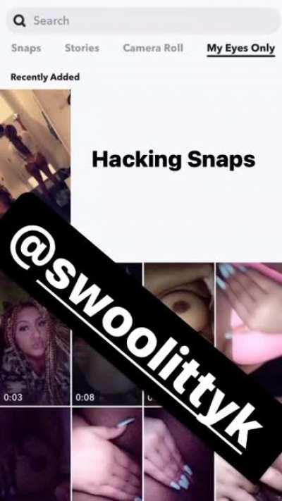 hacking snaps
