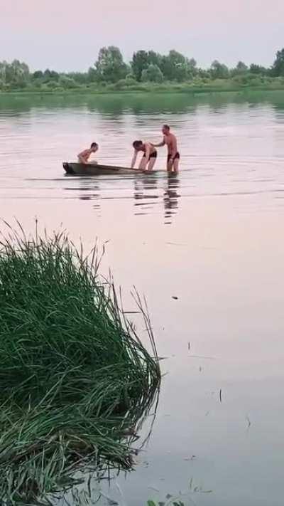 Going under in style