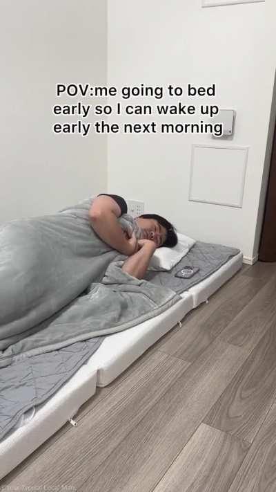 Can't sleep until it's done