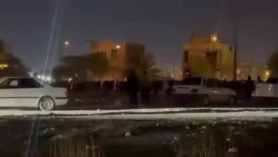 Supposed video from tonight 9 jan, Lamerd in Fars province   استان فارس شهرستان لامِرد