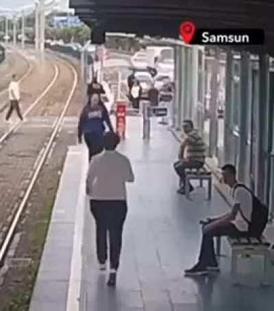 Using Headphones at railway line