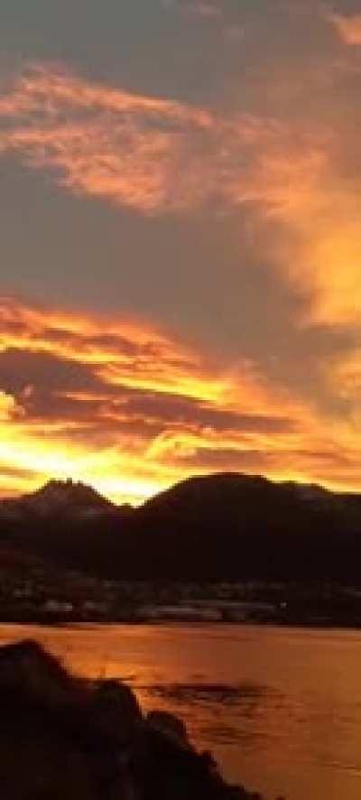 Amanecer en ushuaia!