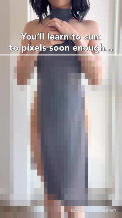 Can you cum before the pixels take over?