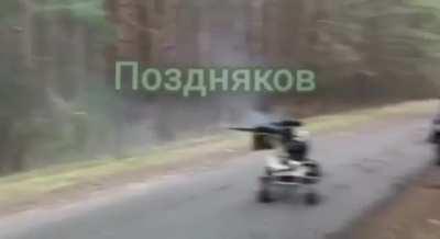 Dual-PKM drone towing a generator found in Ukraine