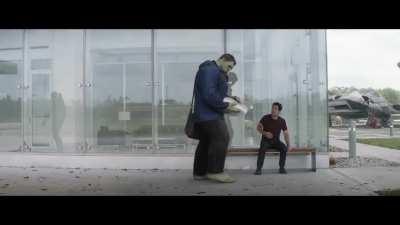 Whatching i realize hulk give two tacos but ant-man get one. yeah 3 years late