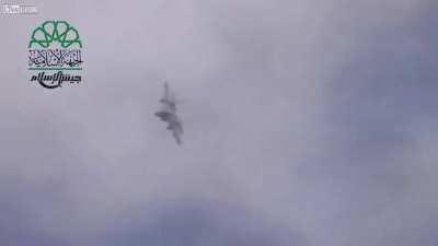 I think he's aiming at us