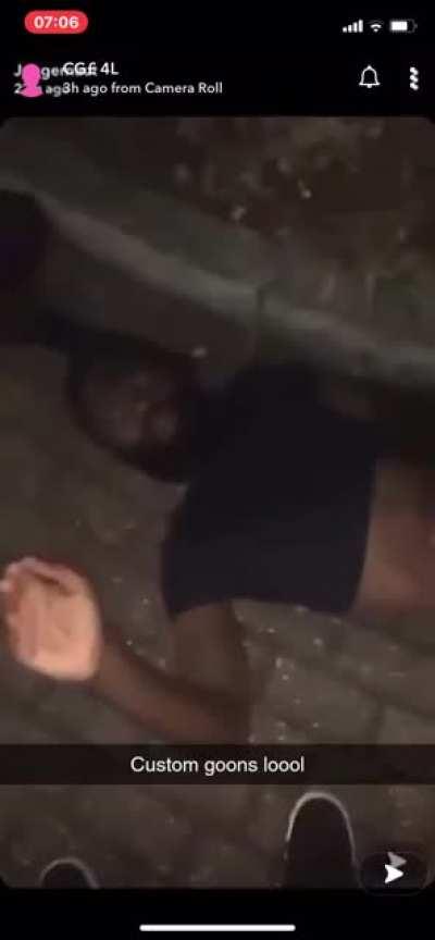 N90(CH) and Tony blackz(CH) getting whacked up