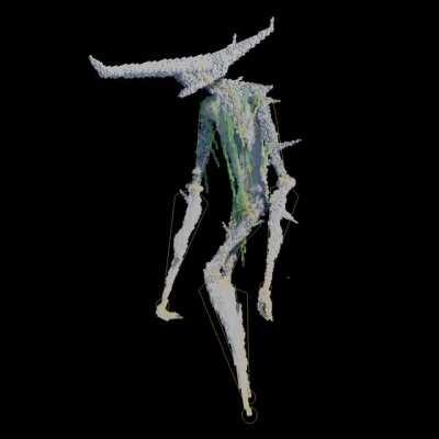 dark colossus(blender rigged map)