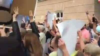 Tak przywitano Dudę w Nowej Soli.