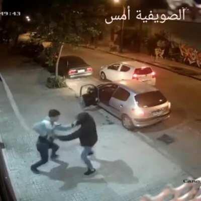 Robbery gone wrong in downtown Amman, Jordan. No one ever carries here, or so they thought.