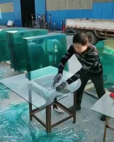 Glass cutting