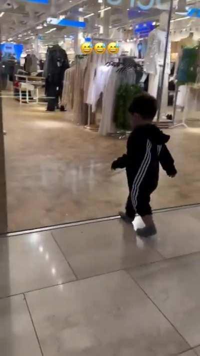 Bro didn’t know it was a door 🚪 🤣