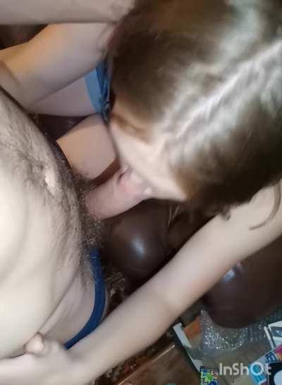 His cock deserves sucking whenever he wants