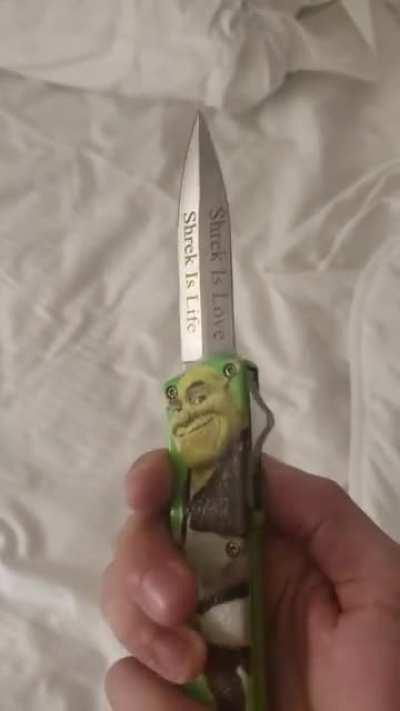 Anniversary present from the hubby. Custom lightning otf from pvk Vegas.