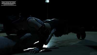 Tifa Doing Doggie Pushups (SinlessCelery) [Final Fantasy]