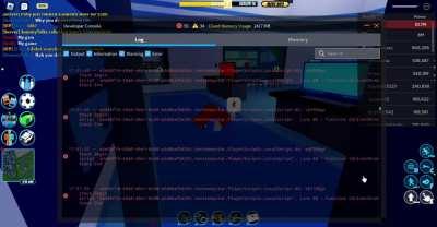 Dead glitched [ Dev Console Shown ]