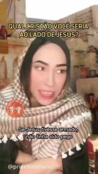 Vi umas 3 assim na missa hoje