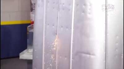 And repaired it with only FlexTape.