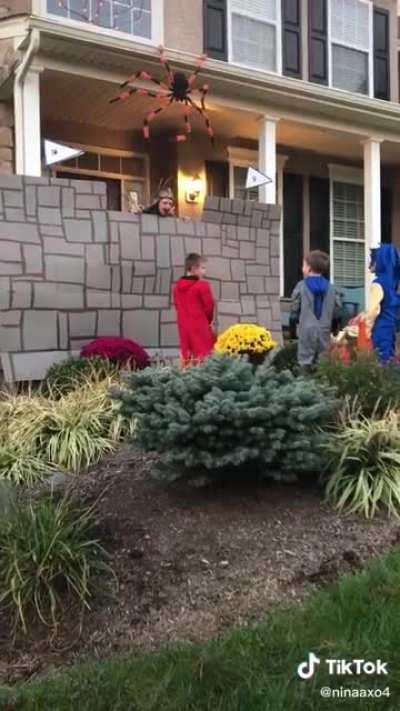 The greatest house to trick or treat at