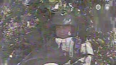 Ukraine's 414th Strike UAV Brigade targets multiple Russian soldiers with FPV drones near Pokrovsk, published August 29th 2025.