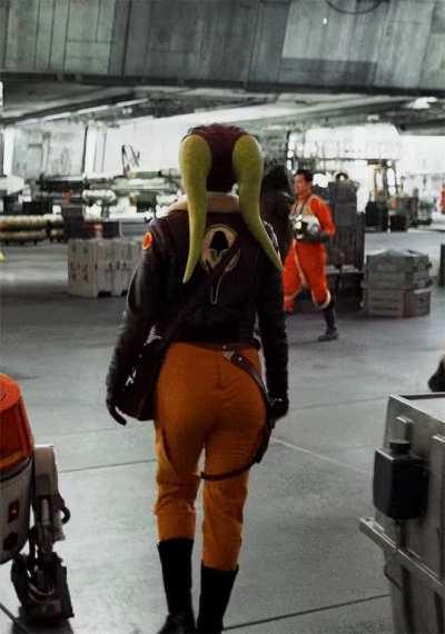 Love how the camera leers on Mary Elizabeth Winstead's ass in Ashoka, it's so utterly horny.