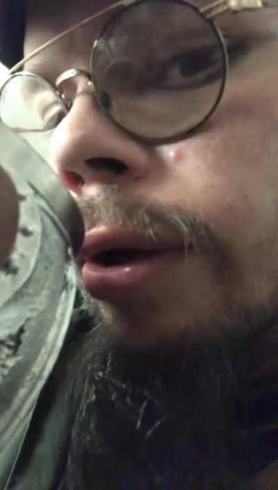 Wow, this guy is a genuine sicko, and this is genuinely scary...