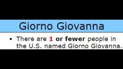 Ah so giorno was in america during part 6