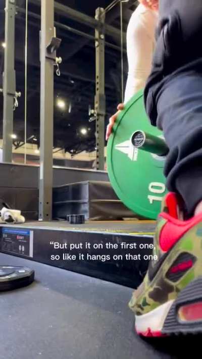 He is being polite and the girl thanked him that’s very to see