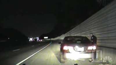 Officer Tries To Calm A Driver By Telling Her They Only Kill Black People