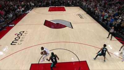 [Highlight] Royce O'Neale puts the Nets up 2 with less than a second left with a tip in