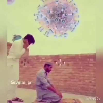 Haram virus spotted?😭😠😠مرحبا في تونس و الله لا يوريك Punjubi hero kill virus with Allah power🤣😃😂😎😍😁😍😉😃😉