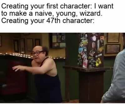 Stealing all my character concepts from IASIP