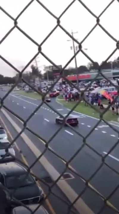 Just a Mustang doing Mustang things