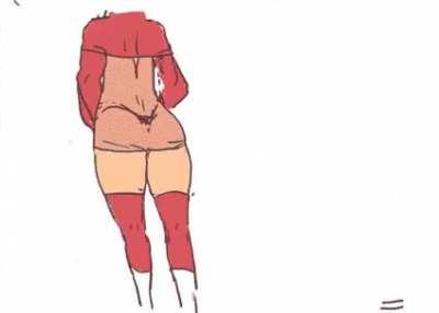 Little red can ride my wood.