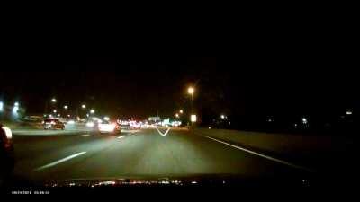 This happened on my commute to work yesterday morning