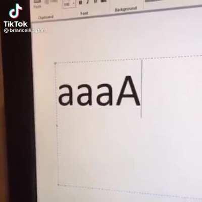 a-a-a-A (cred: @brianceilingfan1 on tiktok)