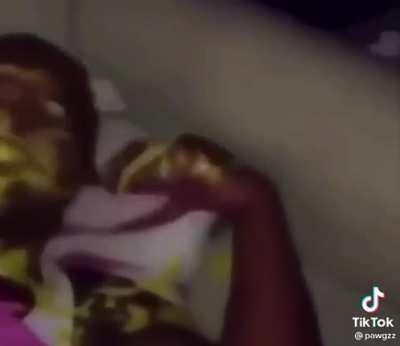 Dude was asleep the whole time