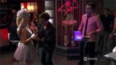 Lucky Guy Touching Emily Osment's Tits - Young & Hungry Gifs GIF