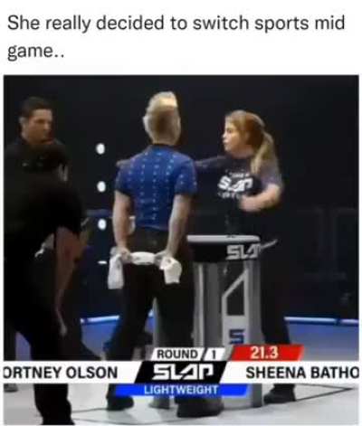 She knew it was a wrap😅